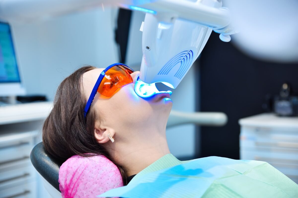 Teeth Whitening Process
